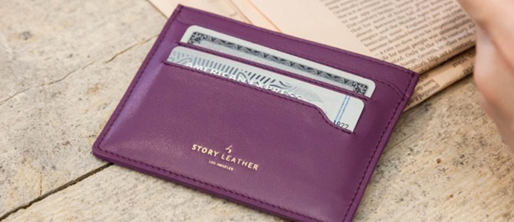 Journey Leather Card Wallet by Leather Story