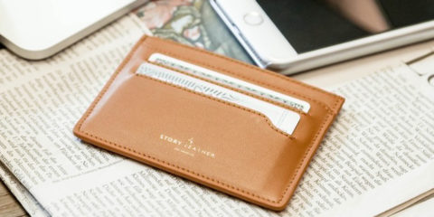 Journey Leather Card Wallet by Leather Story