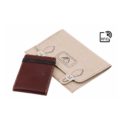 Leather Bifold Wallet A-Slim Kihaku Brown