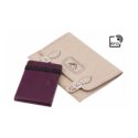 Leather Bifold Wallet A-Slim Kihaku Purple