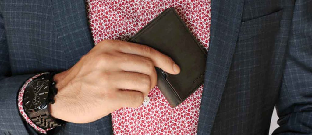 Kickstarter Slimmest RFID Blocking Front Pocket Minimalist Travel Wallet Serman Brands
