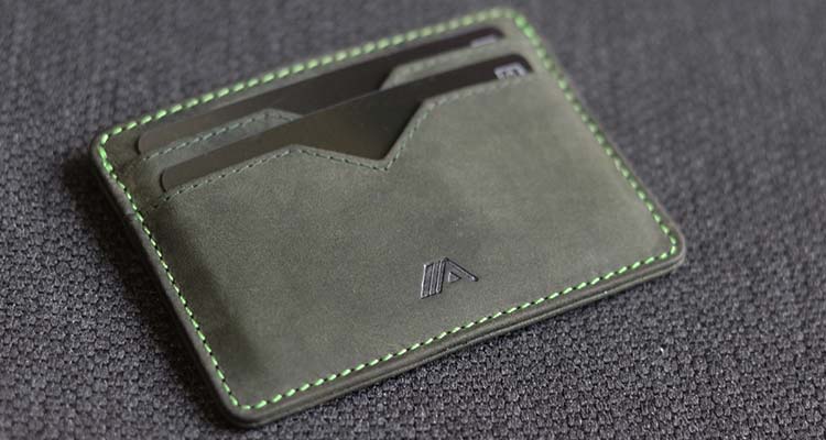 Leather card holder review Yaiba A-slim