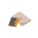A-Slim Yaiba Leather Card Holder Gargoyle Grey