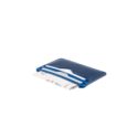 A-Slim Yaiba Leather Card Holder Steel Blue