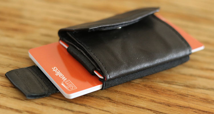 Jamie Jacobs Nano Pocket Review Leather Card Holder With Coin Pocket