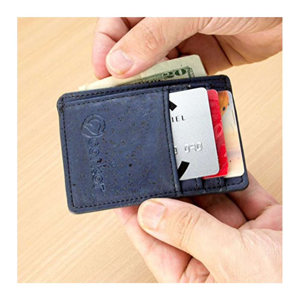 Corkor Minimalist RFID Safe Card Wallet